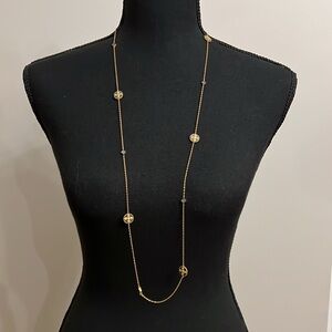 Embellished chain necklace from Saks.